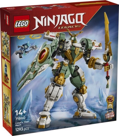 71860 - LEGO Ninjago - Tytanowy mech Lloyda — 15. rocznica