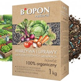 BOPON - Warzywa i uprawy na podwyższonych grządkach nawóz 100% organiczny Fertilan L 1kg
