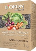 BOPON - Warzywa i uprawy na podwyższonych grządkach nawóz 100% organiczny Fertilan L 1kg