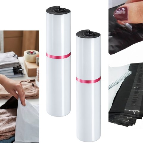 Foliopaki Kurierskie Białe 4XL 450x550mm - 100 szt.