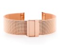 Bransoleta Pacific M6 - siatka HQ - rosegold 20mm