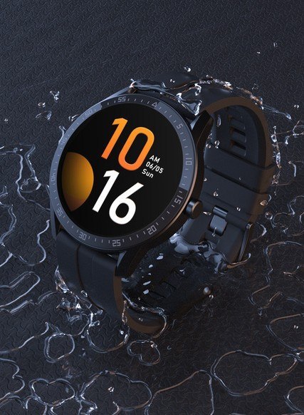 SMARTWATCH MĘSKI G. Rossi SW018-5 black/blue (sg012e) WŁASNE TARCZE