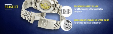 ZEGAREK MĘSKI INVICTA DIVER PROFESSIONAL 30094 - AUTOMAT WR200, koperta 42mm (zv004d)