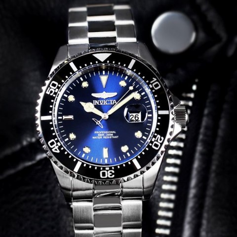 ZEGAREK MĘSKI INVICTA PRO DIVER 22054 - WODOSZCZLNOŚĆ 200m, koperta 43mm