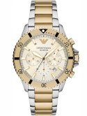 ZEGAREK MĘSKI EMPORIO ARMANI AR11606 Two-Tone Chronograph + BOX
