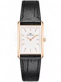 ZEGAREK DAMSKI DANIEL WELLINGTON Bound Black Crocodile Rose Gold DW00100693 + BOX