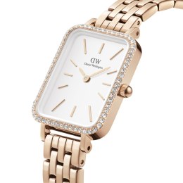 ZEGAREK DAMSKI DANIEL WELLINGTON Quadro Rose Gold DW00100672 + BOX (zw519h)