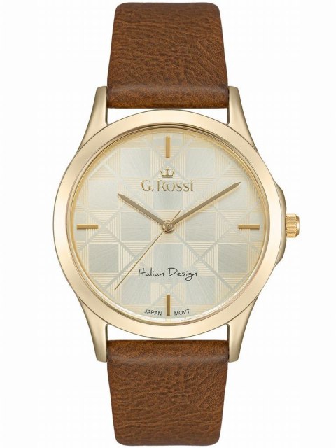 ZEGAREK DAMSKI G. ROSSI - G.R10513A-4B2 (zg715k) + BOX