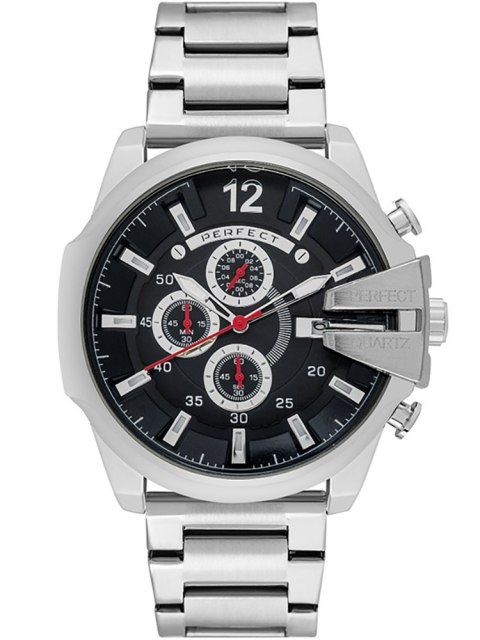ZEGAREK MĘSKI PERFECT M513CH-03 - CHRONOGRAF (zp387c) + BOX