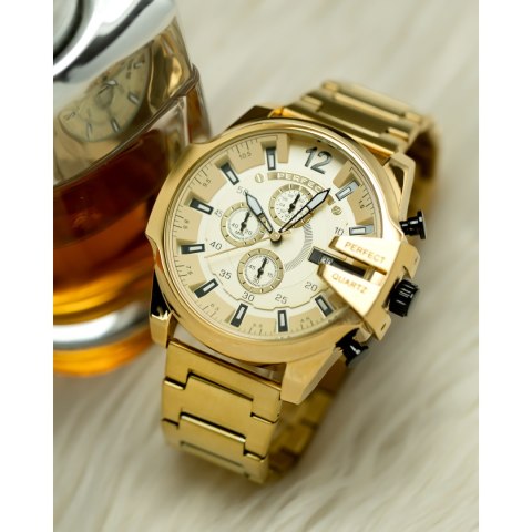 ZEGAREK MĘSKI PERFECT M513CH-05 - CHRONOGRAF (zp387d) + BOX