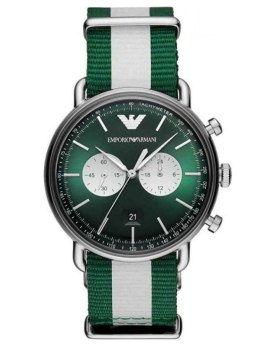 ZEGAREK MĘSKI EMPORIO ARMANI AR11221 - AVIATOR (zi019e)