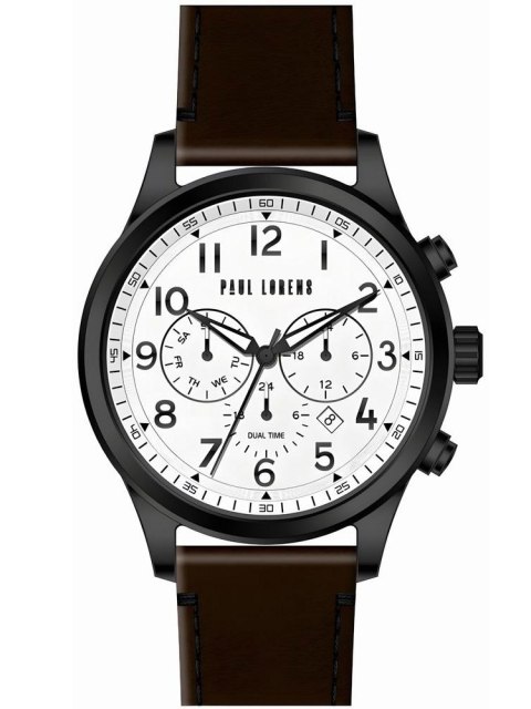 ZEGAREK MĘSKI PAUL LORENS -PL20011A-3B1 (zg378f) + BOX