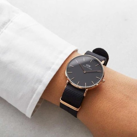 ZEGAREK DAMSKI DANIEL WELLINGTON DW00100150 - CLASSIC CORNWALL 36mm + BOX