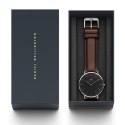 ZEGAREK DAMSKI DANIEL WELLINGTON Classic Black Sheffield Lady Rose Gold DW00100131 (zw508d)
