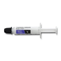 Pasta termoprzewodząca Qoltec 1.42 W/m-K | 1g | Biała