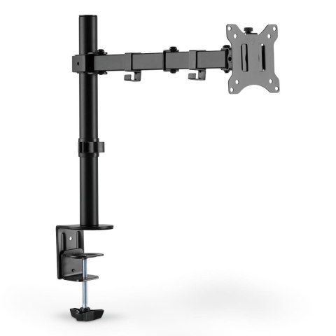 Uchwyt biurkowy pojedyncz (zacisk) DIGITUS 1xLCD max. 32"max. 8kg uchylno-obrotowy 270°