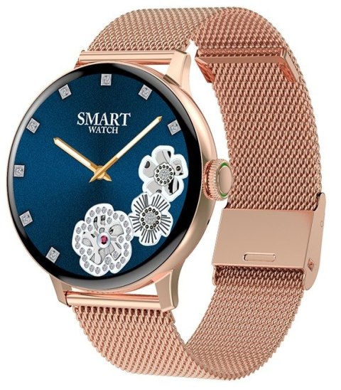 Smartwatch Damski GIEWONT Różowe Złoto GW330-1