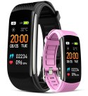 Smartwatch GIEWONT Czarno Różowy 2 Paski GW200-4
