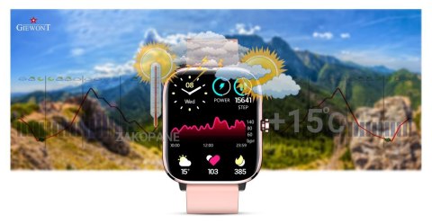 Smartwatch Giewont Różowy GW230-1 