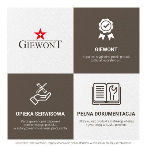 Słuchawki bezprzewodowe GIEWONT RealSound PRO ANC ENC GWS800-2 Białe