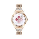 Smartwatch Damski VELTORI VT350-1 Bransoleta Różowe Złoto