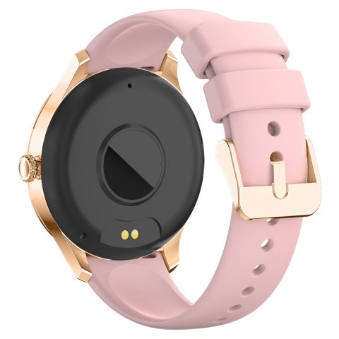 Smartwatch Damski VELTORI VT360-1 Różowy Pasek Silikonowy