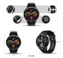 Smartwatch VELTORI VT160-1 Czarny Pasek Silikonowy