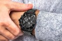 Zegarek Męski Giewont Chronograph Sapphire Czarno Tytanowy GW3970-B1