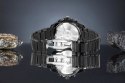 Zegarek Męski Giewont Chronograph Sapphire Czarny GW3970-B4