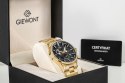 Zegarek Męski Giewont Chronograph Sapphire Złoto Czarny GW4580-B4