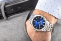 Zegarek Męski Giewont Elegance Sapphire Srebrno Niebieski GW5160-B3