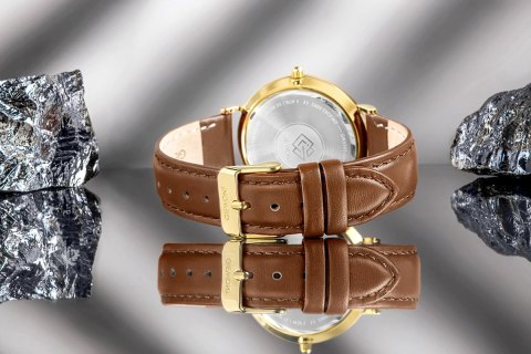 Zegarek Damski Giewont Sapphire Złoty GW5390-A3