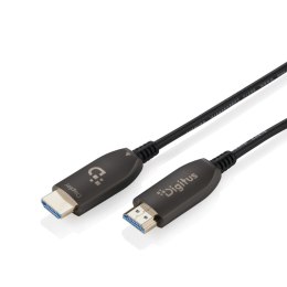 Kabel DIGITUS połączeniowy hybrydowy HDMI AOC HDMI-A męski-męski HDMI 2.1 UHD-2 8K@60Hz 48Gbps HDR, eARC, HDCP 2.2, CEC 10m