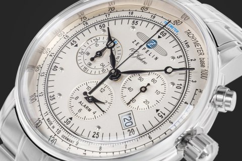 Zegarek Męski ZEPPELIN 100 Jahre Chronograph 7680MB-1 + BOX