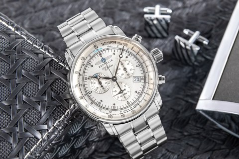 Zegarek Męski ZEPPELIN 100 Jahre Chronograph 7680MB-1 + BOX