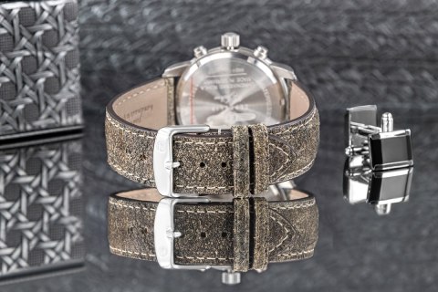 Zegarek Męski ZEPPELIN 100 Jahre Chronograph 8680-4 + BOX