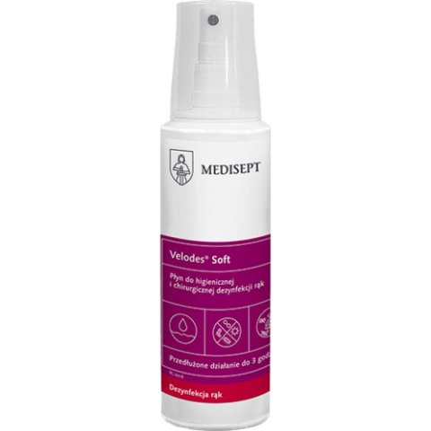 Płyn do mycia i dezynfekcji rąk VELODES Soft 0,25L