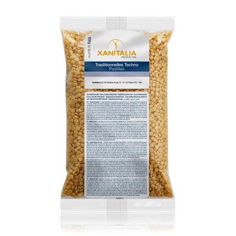 Wosk w dropsach 1000gr miodowy Xanitalia