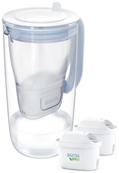 Brita Glass + 2 filtry Maxtra ProPure Performance niebieski