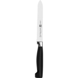 Akcesoria - Zwilling Four Star Zestaw W Bloku Samoostrzącym 7 el. szary