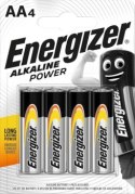 BATERIA ENERGIZER ALKALINE POWER AA LR6 blister 4 szt.