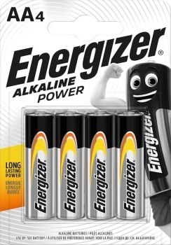 BATERIA ENERGIZER ALKALINE POWER AA LR6 blister 4 szt.