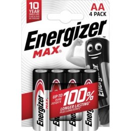 BATERIE ENERGIZER ALKALICZNE MAX AA LR6 4 SZTUKI ECO OPAKOWANIE