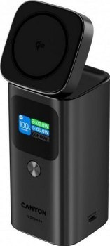Canyon OnPower 150 15000 mAh Aluminium Qi2 magnetyczny grafitowy