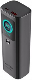 Canyon OnPower 265 20000 mAh 165W aluminium z kablem USB-C grafitowy