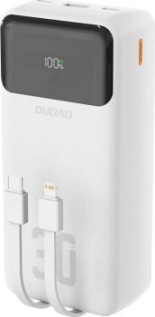 Dudao K15MAX 30000 mAh PD 22.5W biały