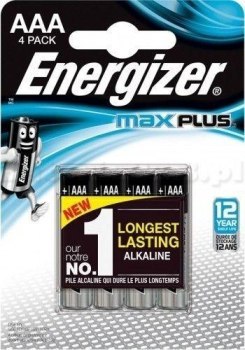 ENERGIZER BATERIA MAX PLUS AAA LR03 4 ECO