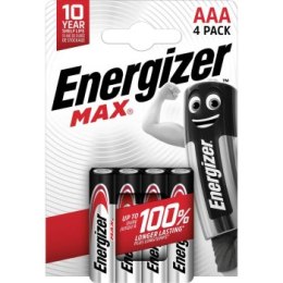 ENERGIZER BATERIE ALKALICZNE MAX AAA LR03 4 SZTUKI OPAKOWANIE ECO