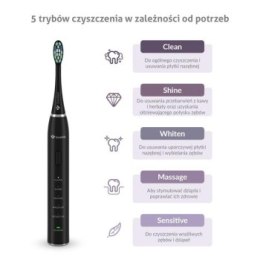 Szczoteczki - Szczoteczka Soniczna TrueLife SonicBrush Clean30 Black