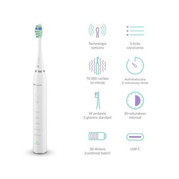 Szczoteczki - Szczoteczka Soniczna TrueLife SonicBrush Clean30